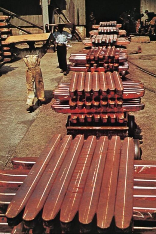 Copper production