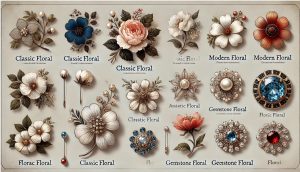 How to Choose Floral Brooches